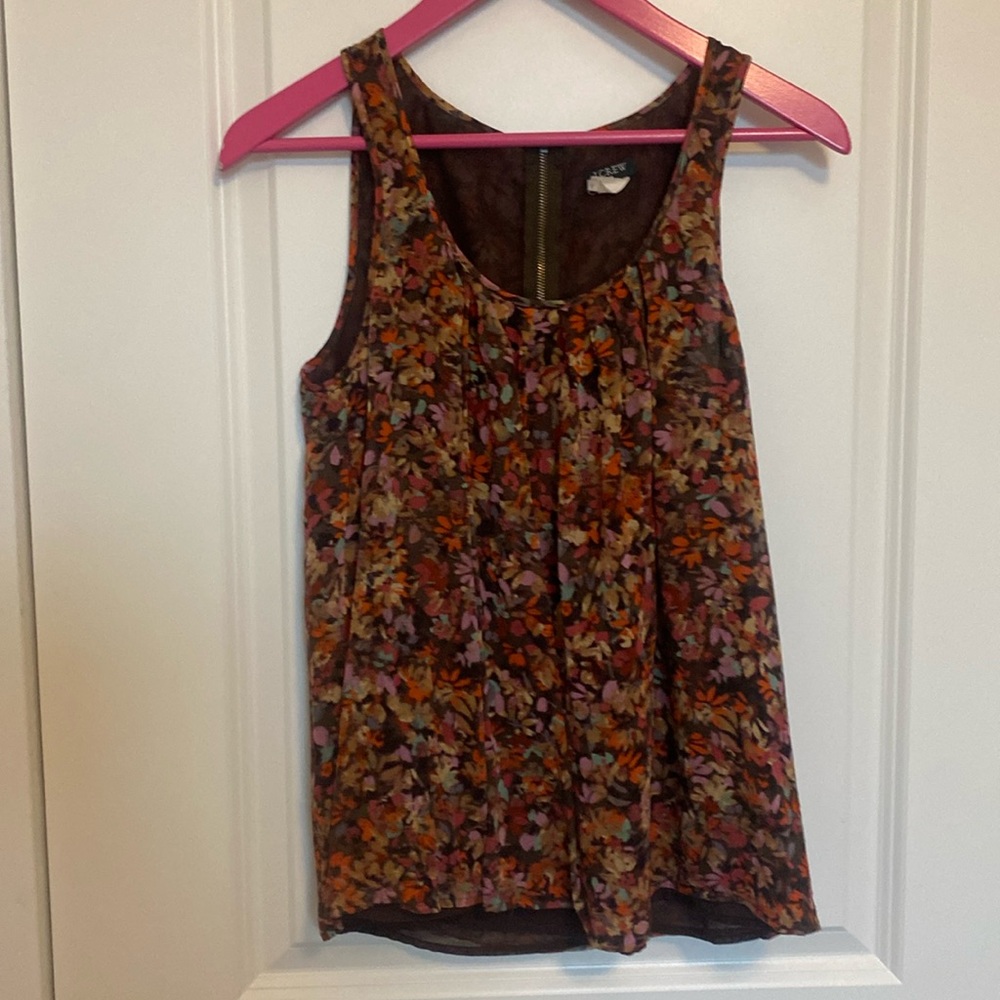 J. Crew Floral Tank XS‎